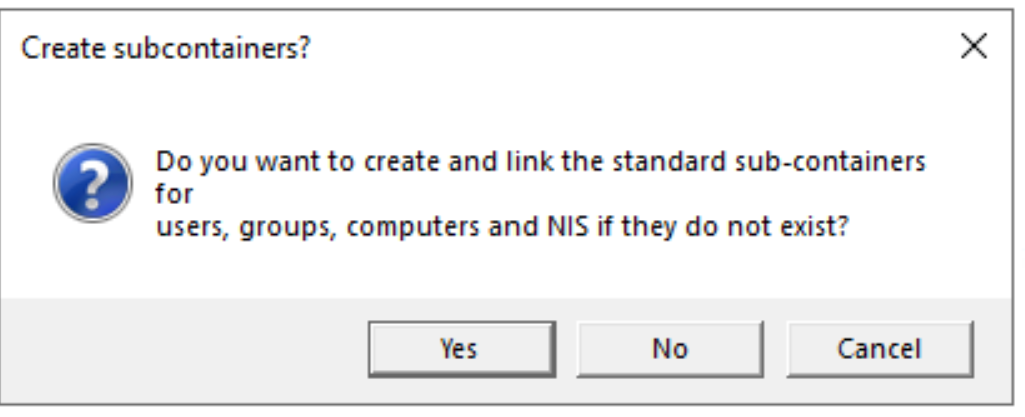 Standard container Pop up